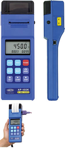ハンディタイプ プリンタ付溫度計(jì)測(cè)器 AP-400E/400K